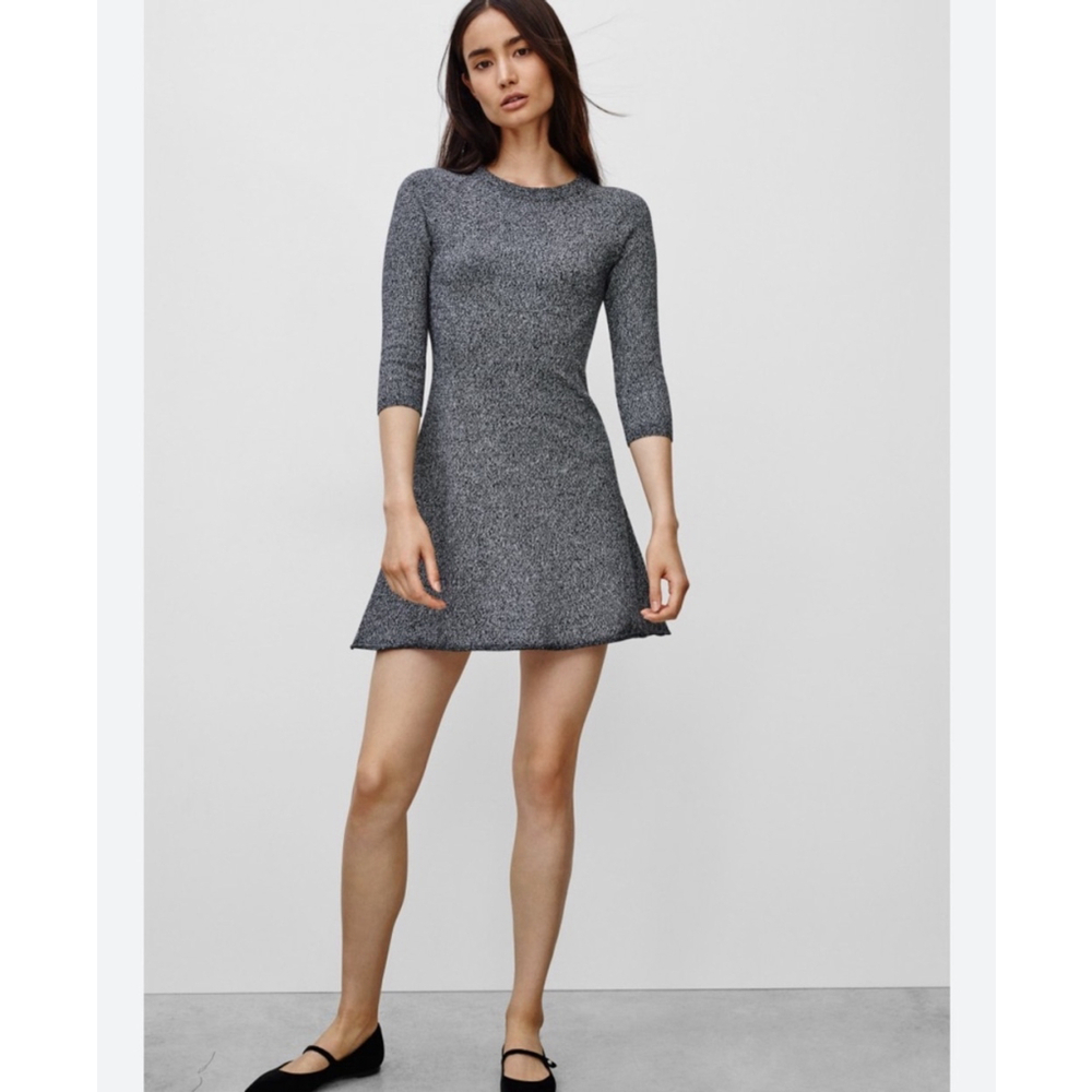 Elegant Gray Women's Dress